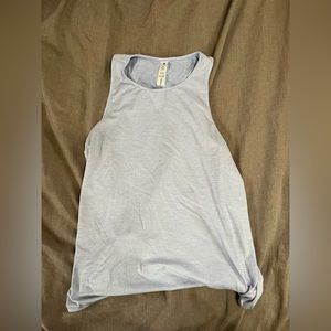 Workout top tie back